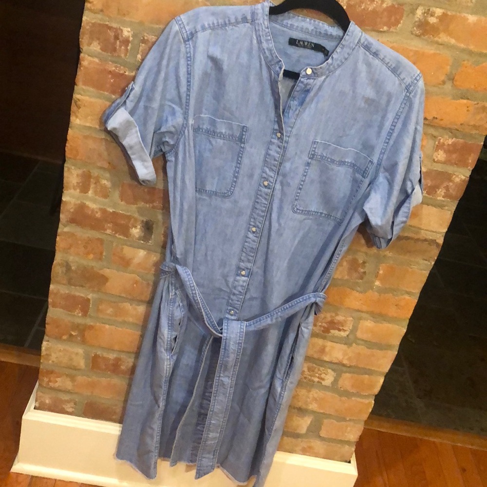 Lauren Ralph Lauren denim shirt dress